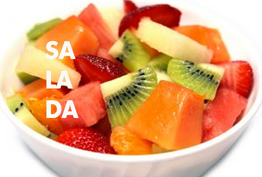 Salada de Frutas com Óleo de Coco Nutri Siempre